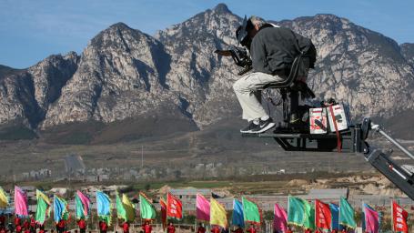 Ron on the dolly in China
